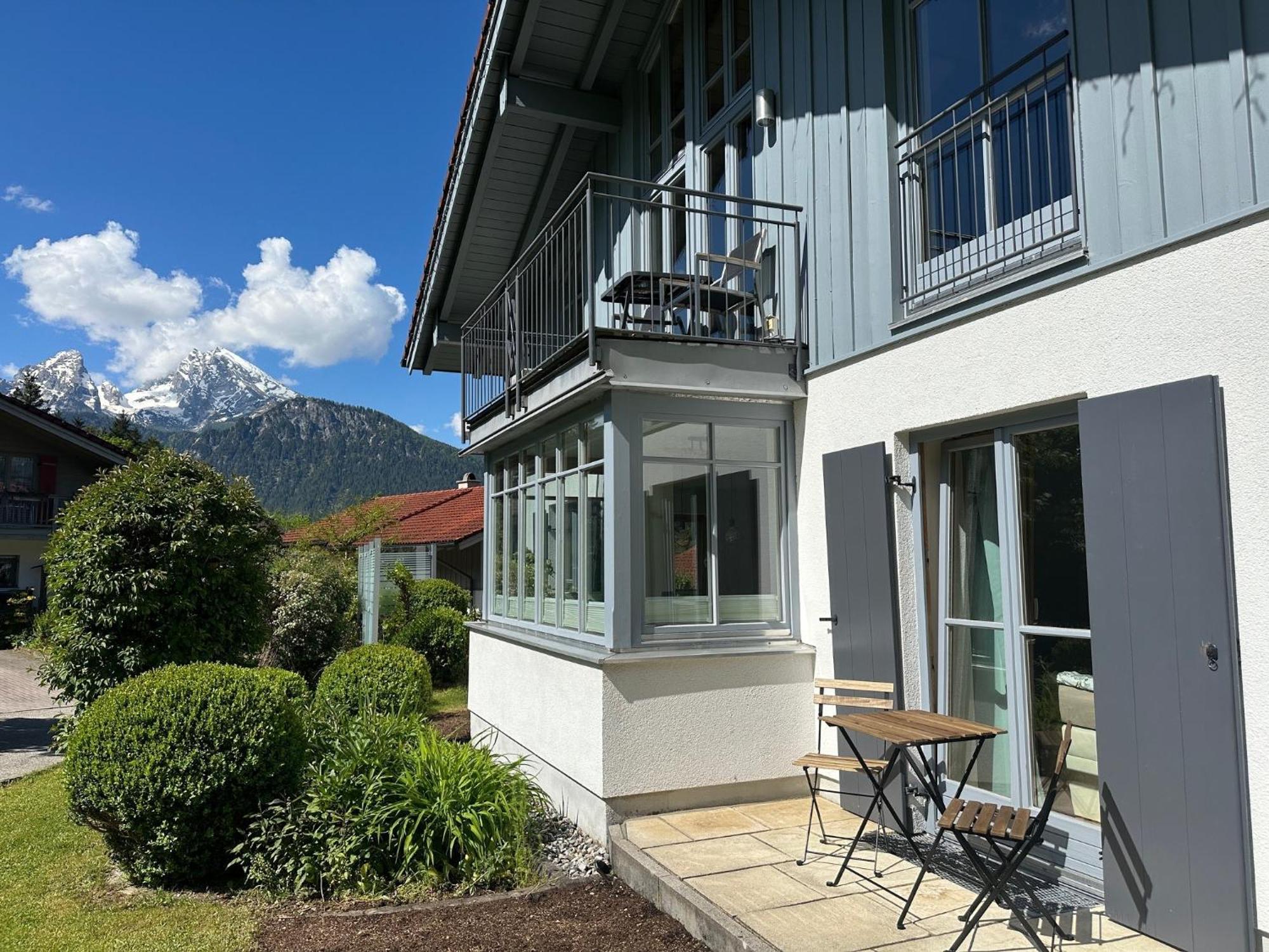Ferienwohnung Marianne Bergpanorama Fuer Paare 60Qm 贝希特斯加登 外观 照片