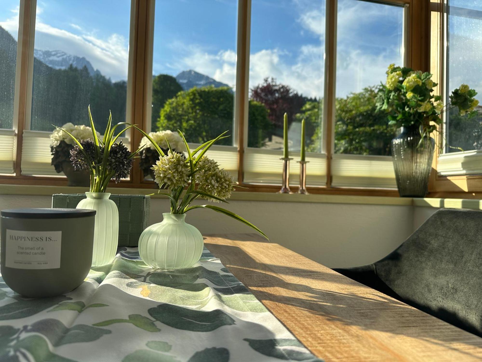 Ferienwohnung Marianne Bergpanorama Fuer Paare 60Qm 贝希特斯加登 外观 照片
