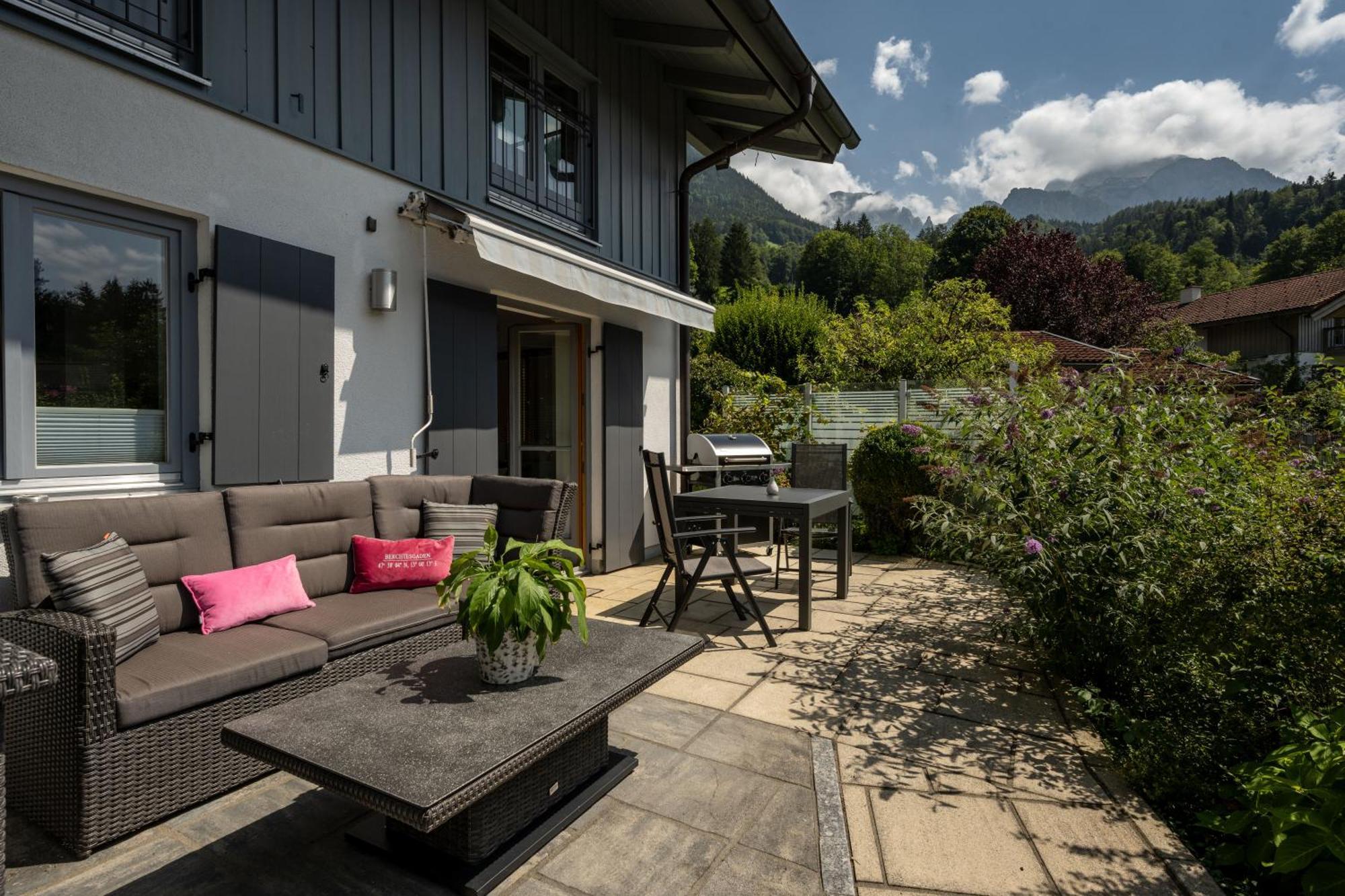 Ferienwohnung Marianne Bergpanorama Fuer Paare 60Qm 贝希特斯加登 外观 照片